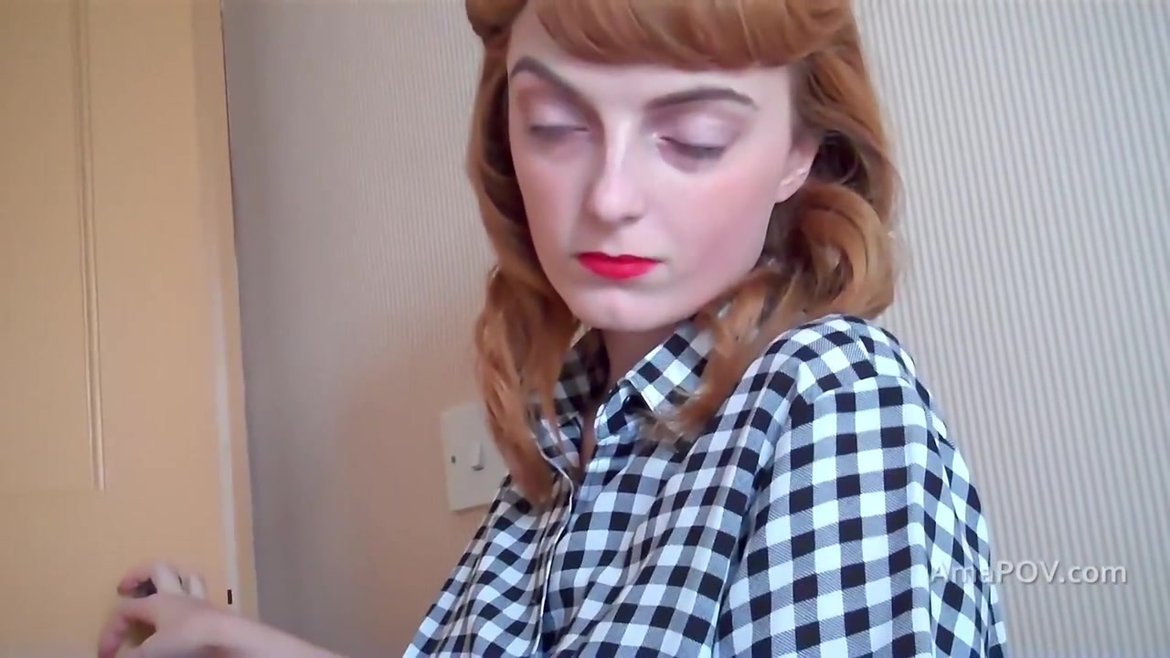 British Redhead Wanks And Sucks Me Off Before I Cum In Her Mouth - Lola Gatsby