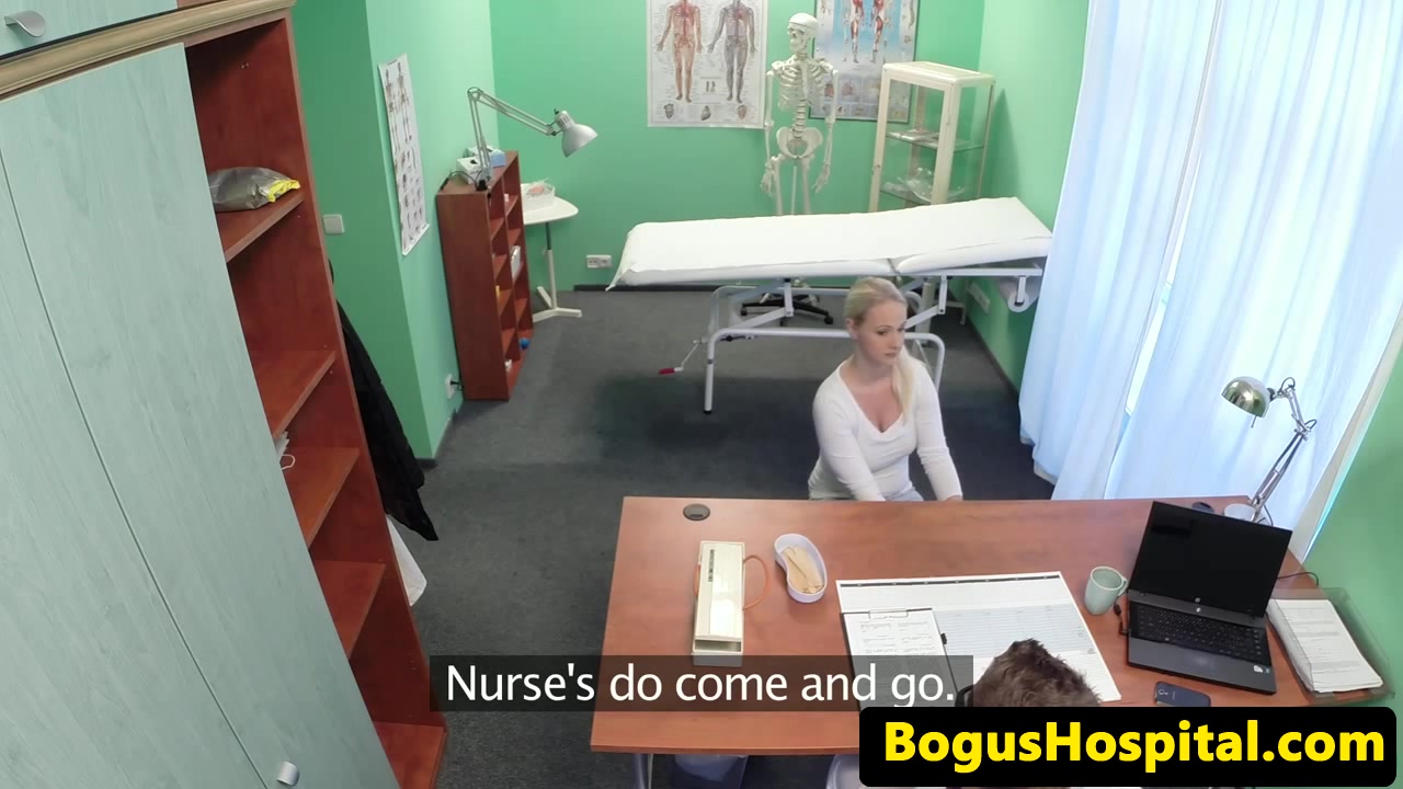 Busty euro doggystyle fucked in drs office
