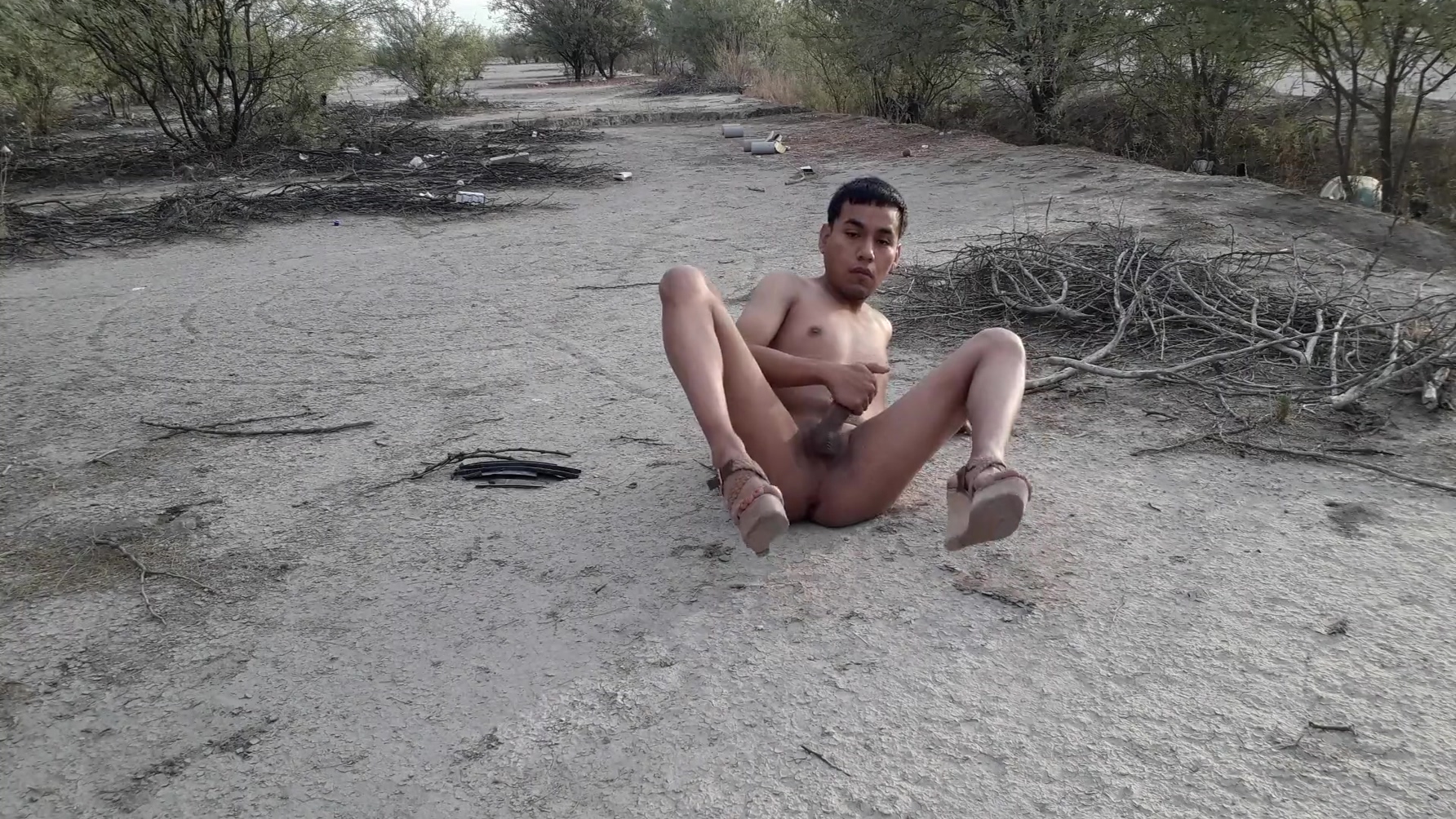 High Heels And Assless Guy With Hard Cock Very Hot