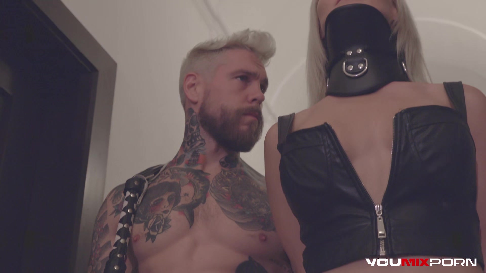 Hot BDSM Threesome w/ Helena Valentine and Suzie Rainbow