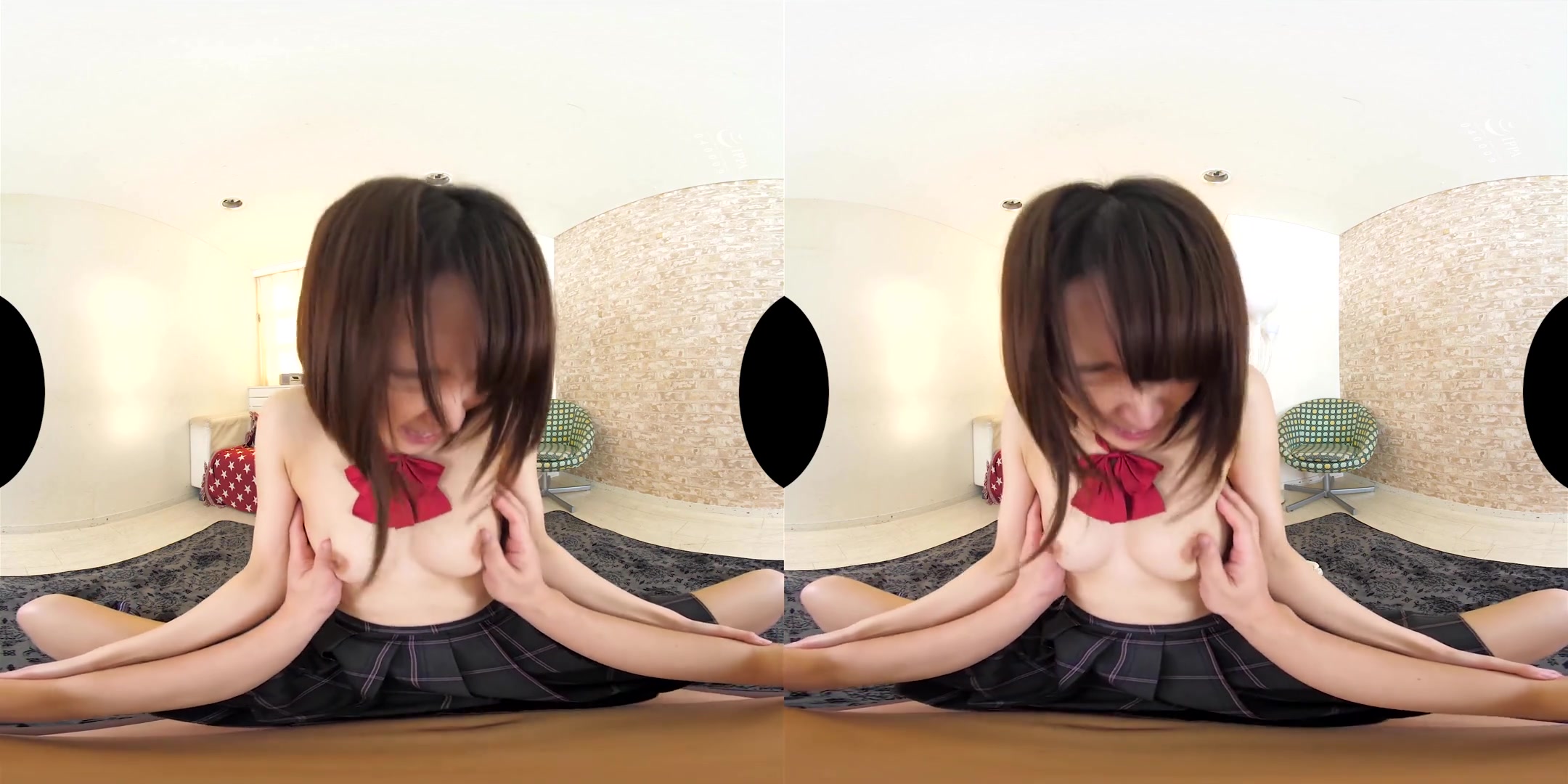 Ameri Hoshi Embarrassing Ameri-chan in her Uniform 3 - SexLikeReal
