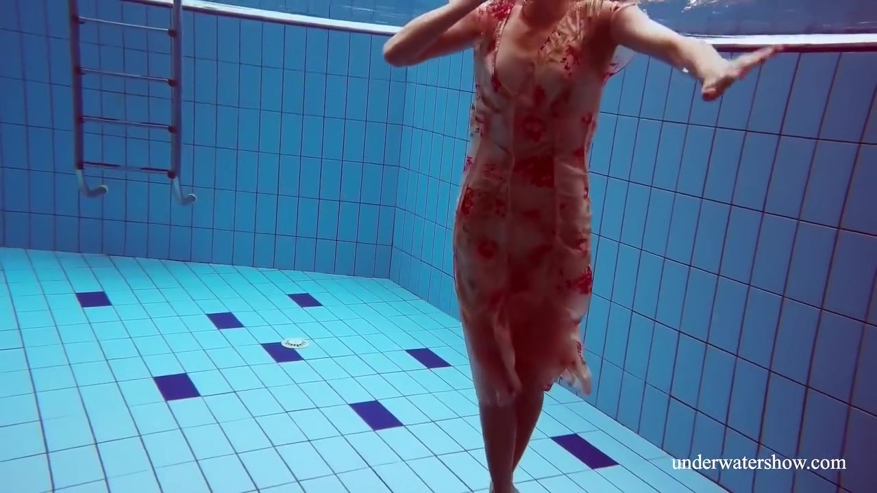 Swimming Pool Erotic Babe Martina Horny And