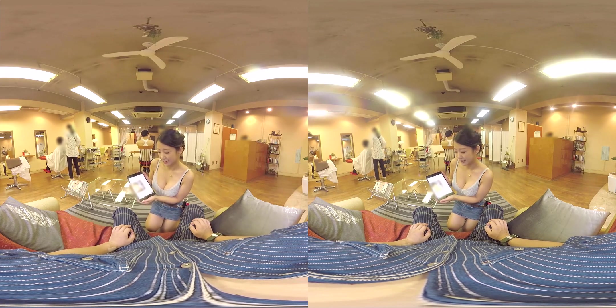 Satomi Suzuki in Satomi Suzuki Temptation Salon VR 1 - DreamTicketVR