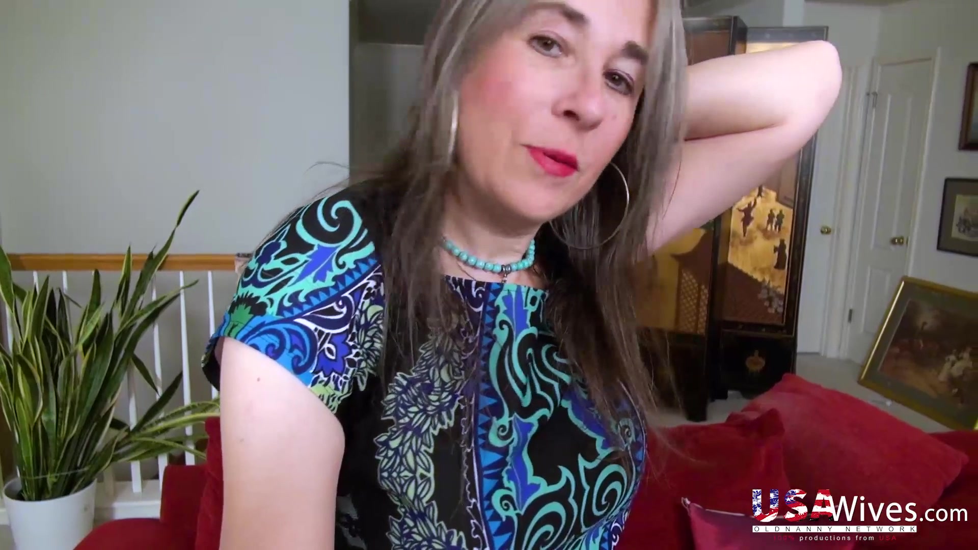 USAwives Mature Seductive Solo Play
