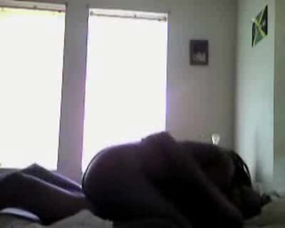 Ebony bitch gets naughty on this guy's hard dick