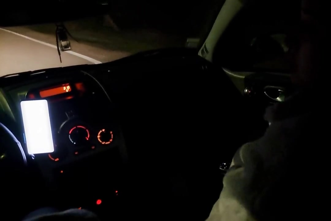 Girlfriend In Heels Fucks Stranger Outdoors In A Car