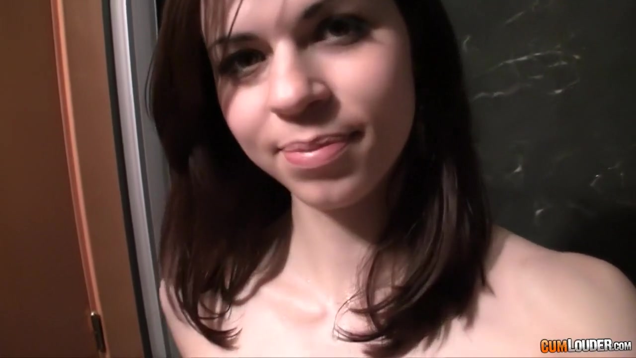 A girl with amazing set of big natural tits
