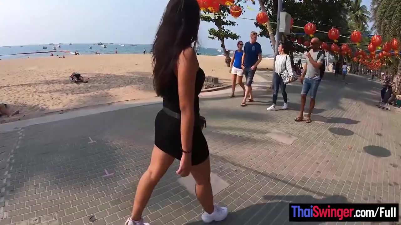 Big Ass teen 18+ Amateur From Thailand Made A Porno Movie With Big Dick Tourist 6 Min