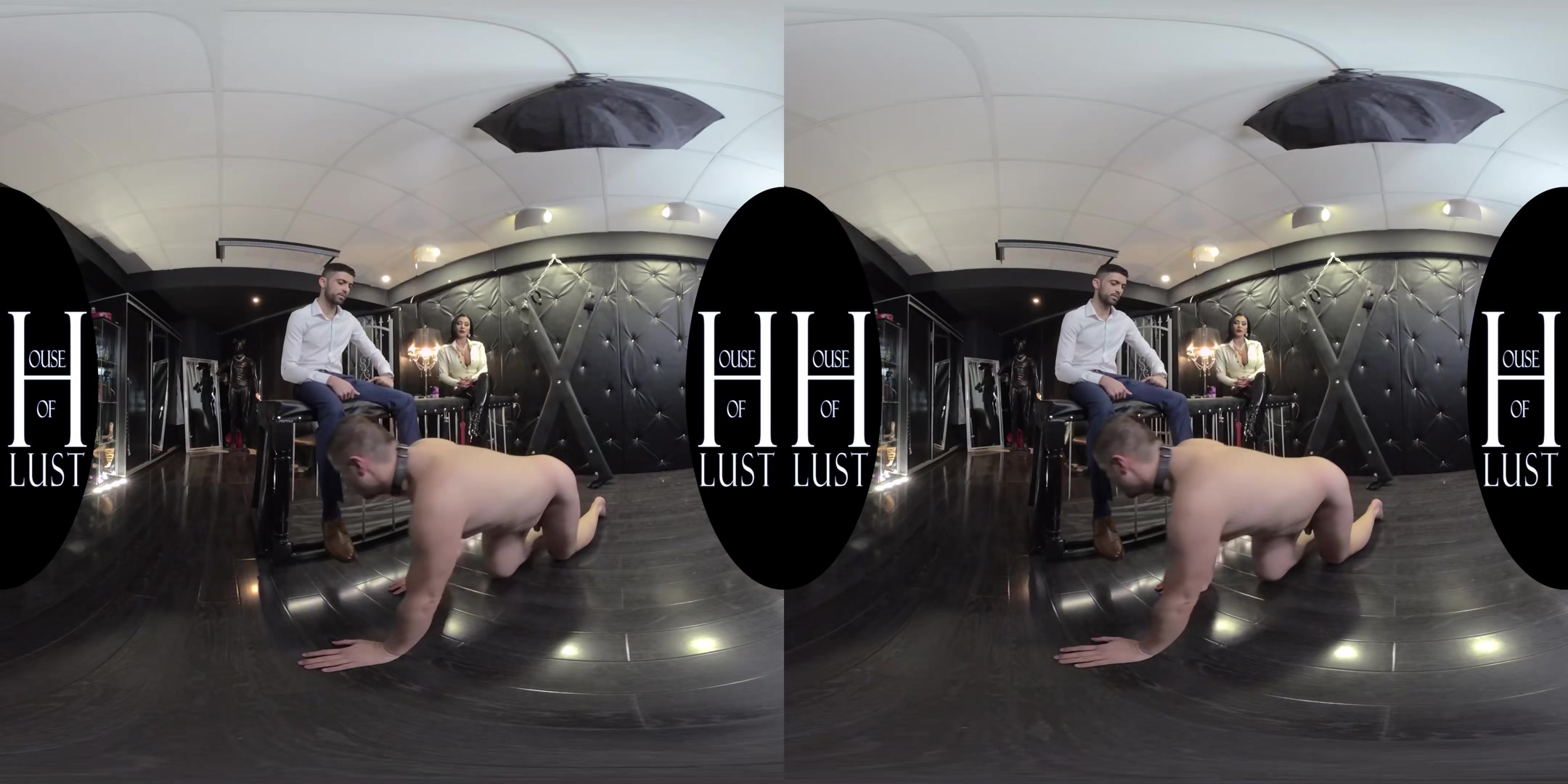 Mistress Kennya & Master Vale - Slave Gets Punished And Caged - VRVids