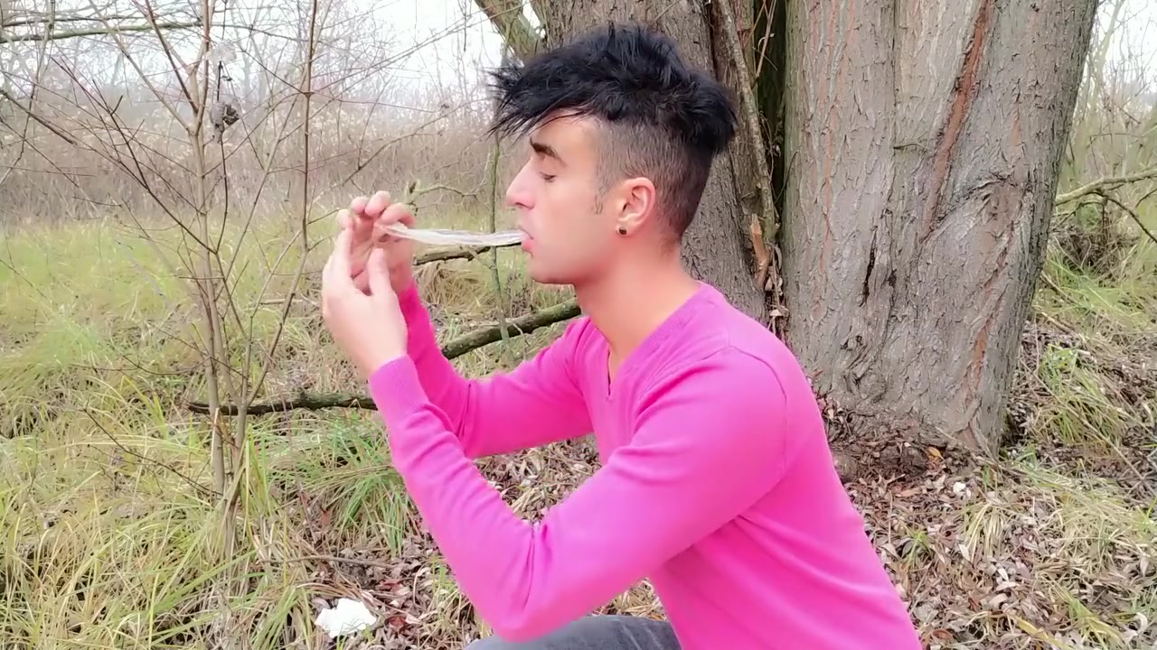 Twink Found 6 Used Condoms By 4 Straight Friends - Cum Eat Then Put In Ass