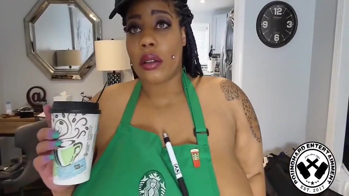 Huge Bbw Starbucks Worker Booty 7 Min