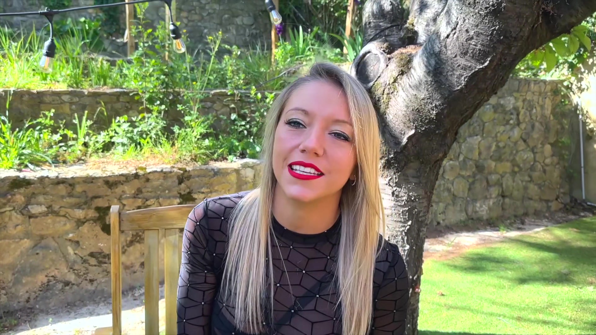 Beautiful Ashley Swallows Her Husband's Cock