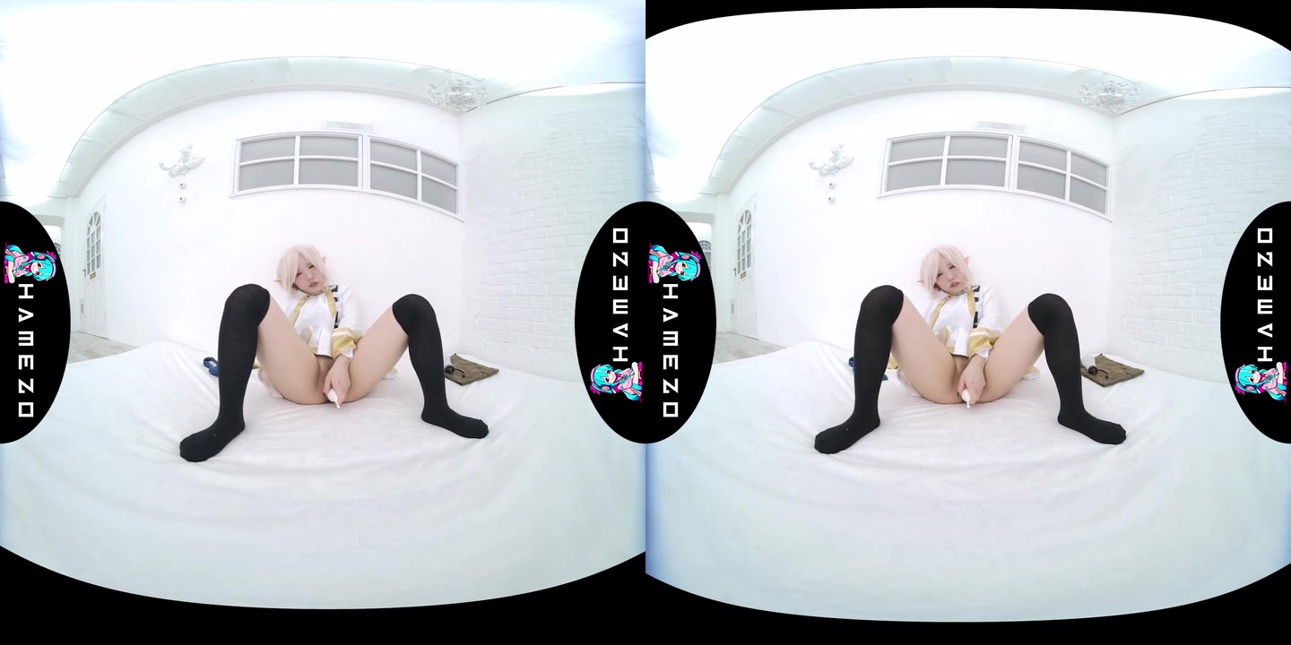 Rina Kurusu Looks So Hot Masturbating With Stockings On - Hamezo