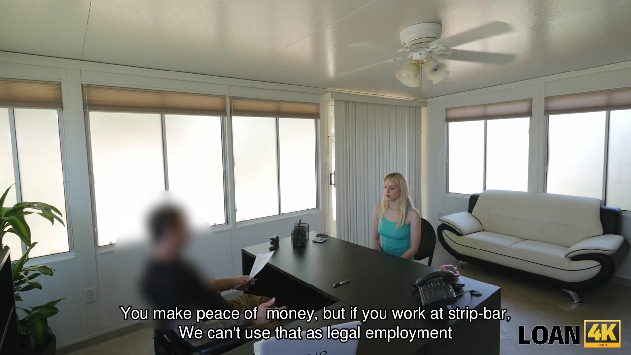 LOAN4K. Young lady has perfect sexy body so why she can get a loan