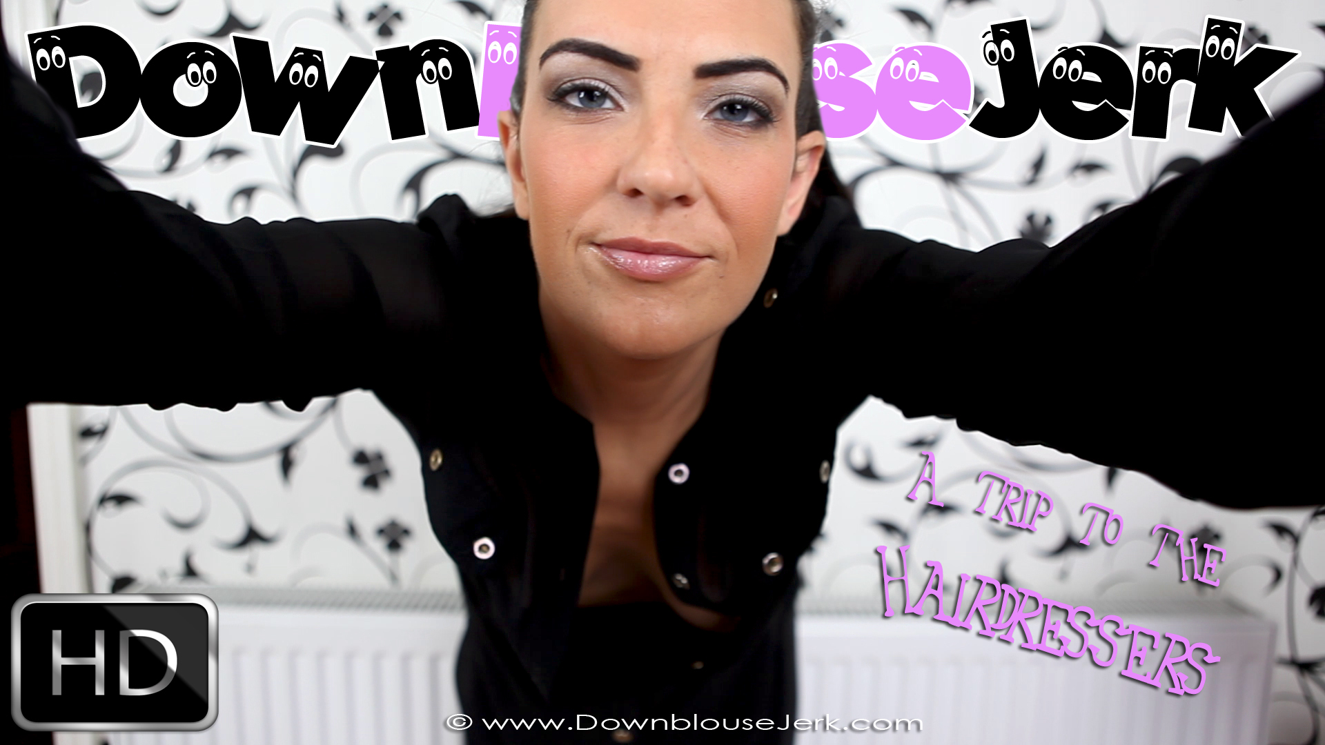 Jane in A Trip To The Hairdressers - DownblouseJerk