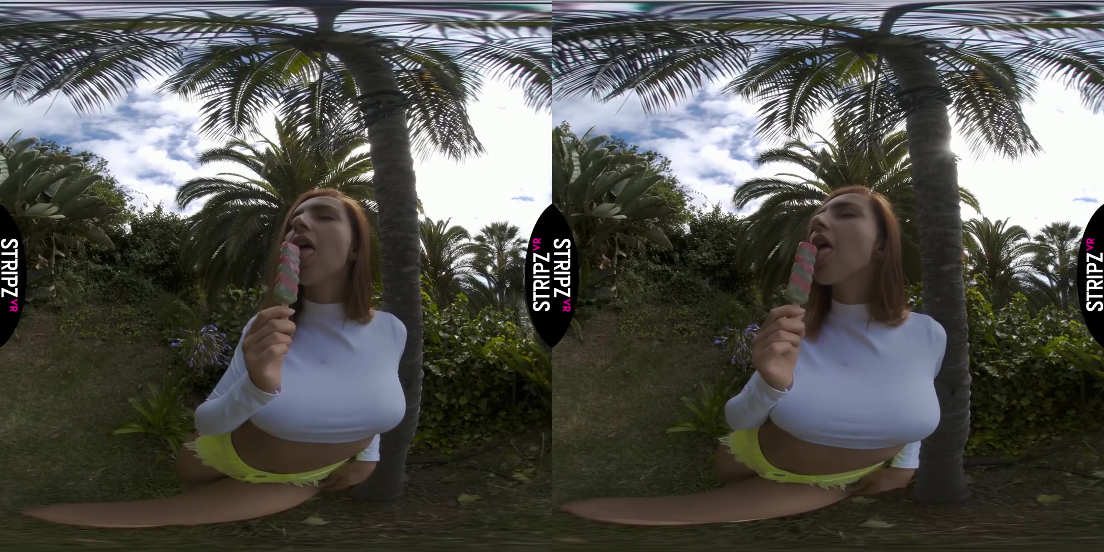 Lick Me Till Ice Cream! - Big Tits Beautiful Solo Striptease
