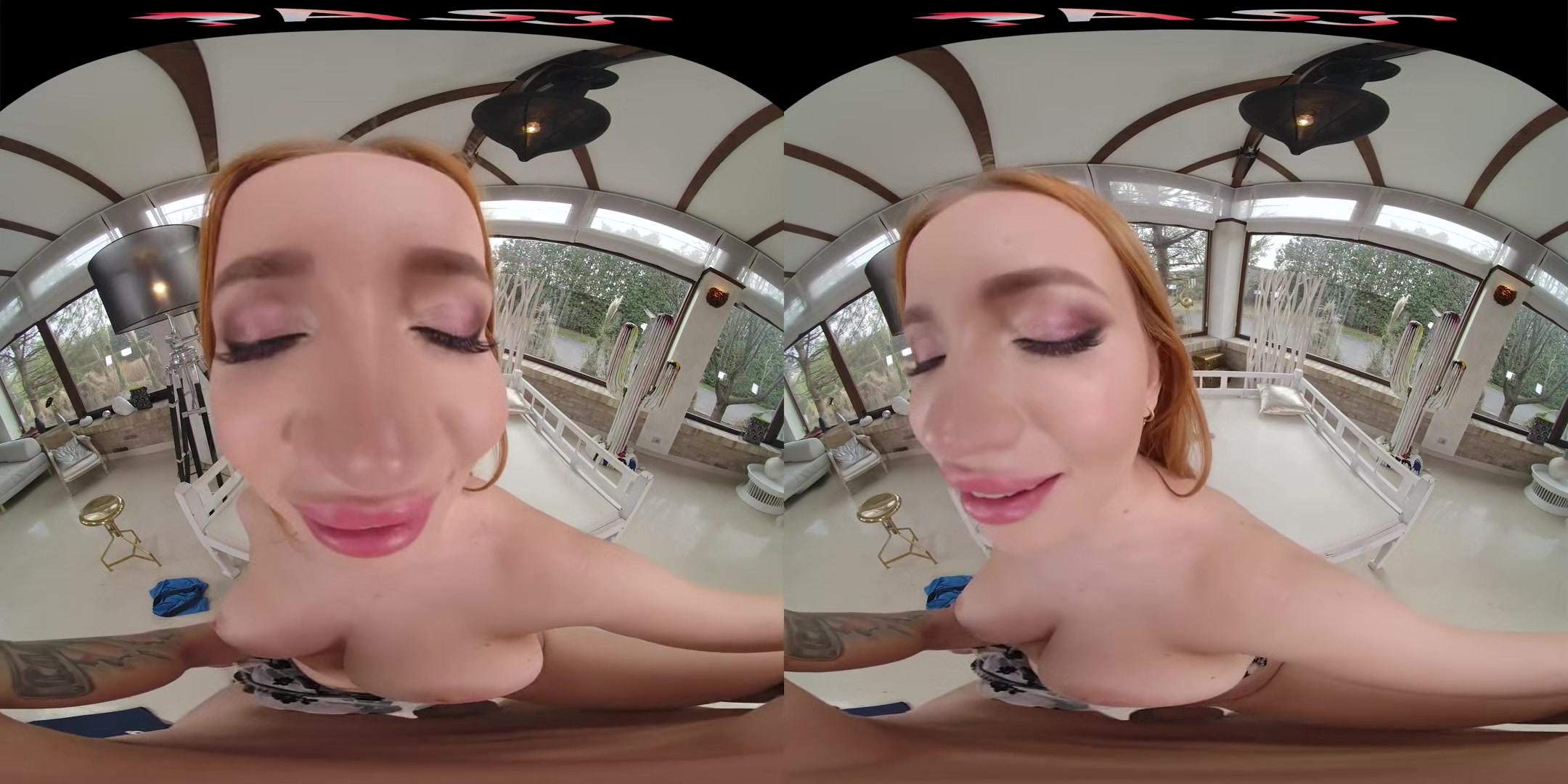 Red Room In Budapest With Kiara Lord - Big Tits Redhead Pornstar POV