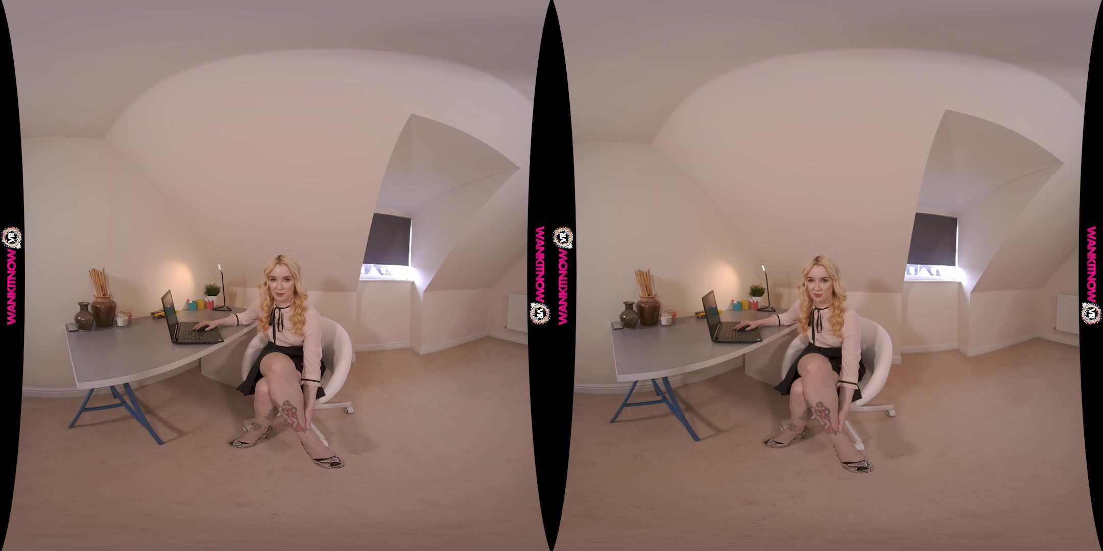 Office Gossip featuring Lana - WankitNowVR