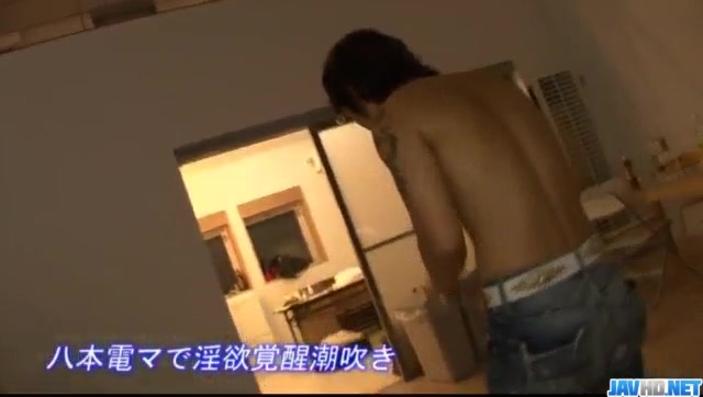Asian group porn with sleazy Mahiru Tsubaki