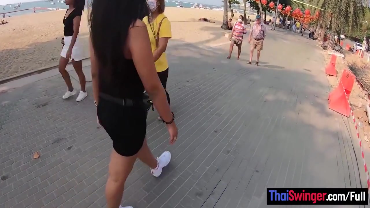 Big Ass teen 18+ Amateur From Thailand Made A Porno Movie With Big Dick Tourist 6 Min