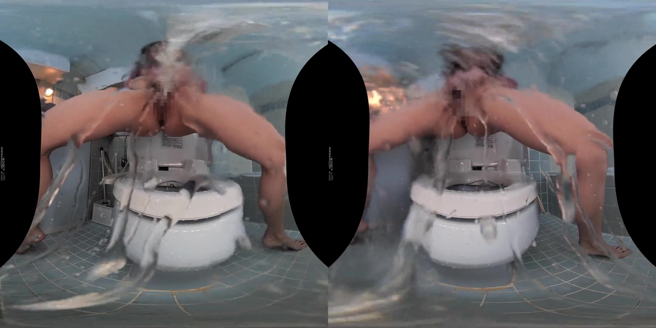 Older Stepsisiters Taking you for a Bathroom Break; Busty JAV Idols Watersports and Pissing