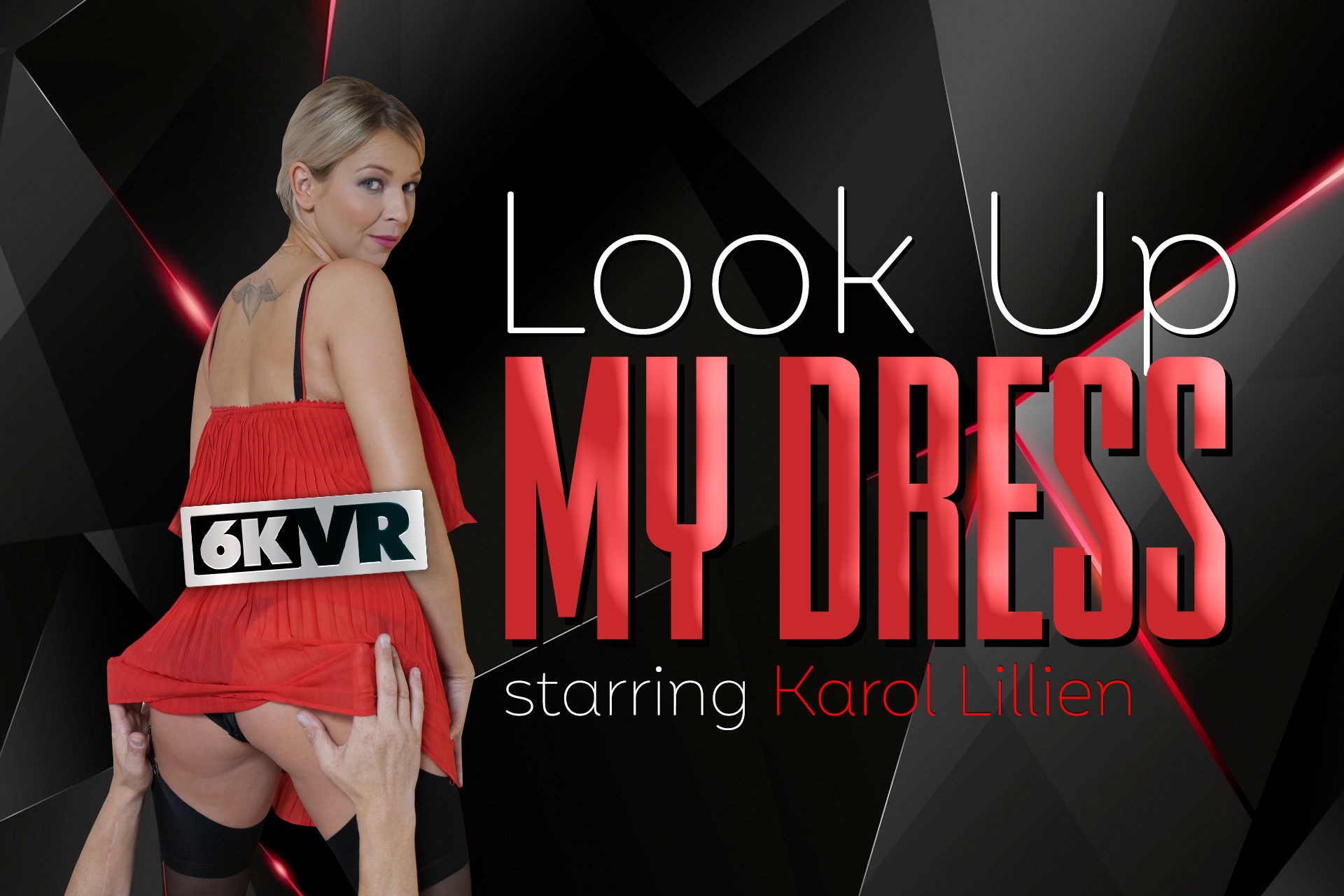 Look up my dress starring Karoll Lillien