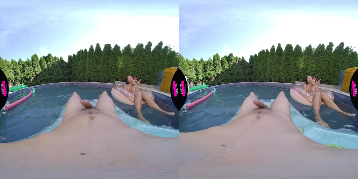 With Paula In The Pool
