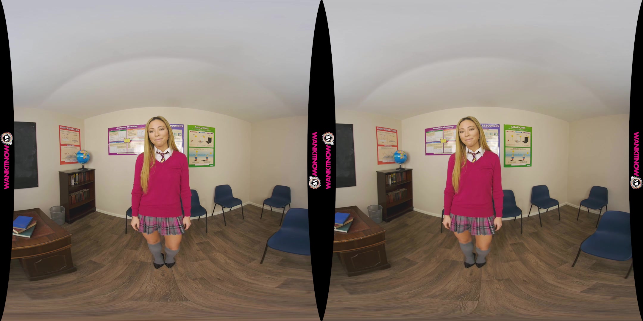 Head Girl featuring Natalia Forrest - WankitNowVR