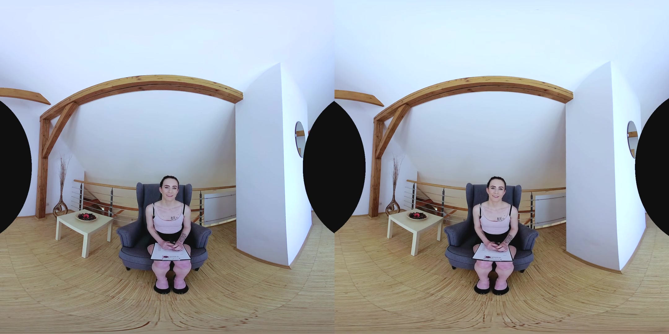 Caroline Mann in Fresh 18 y.o. in VR Casting - CzechVRCasting