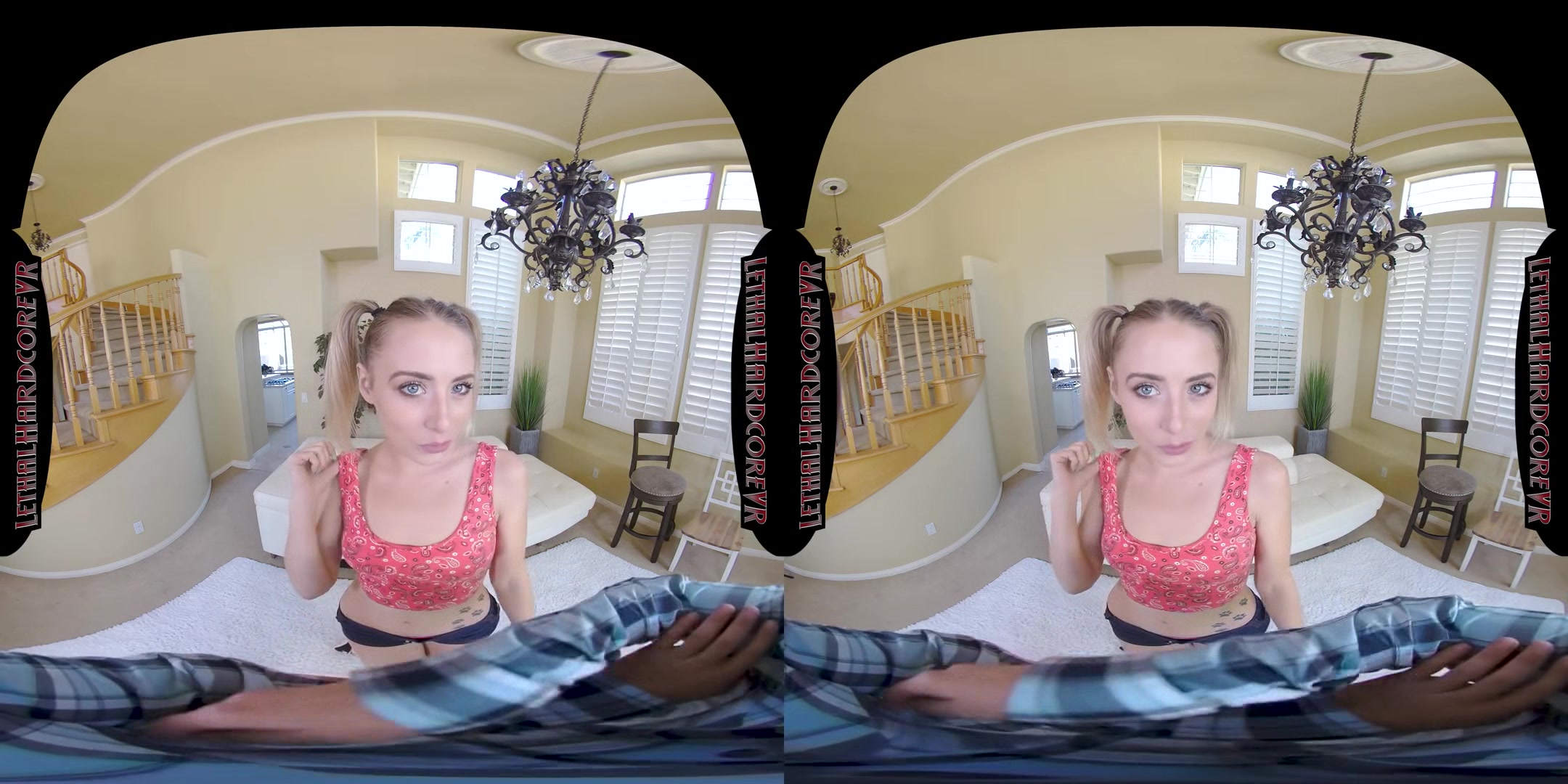 Kyler Quinn's Kink To Be Creampied By Her Stepdaddy - Horny Blonde Teen Taboo VR Porn