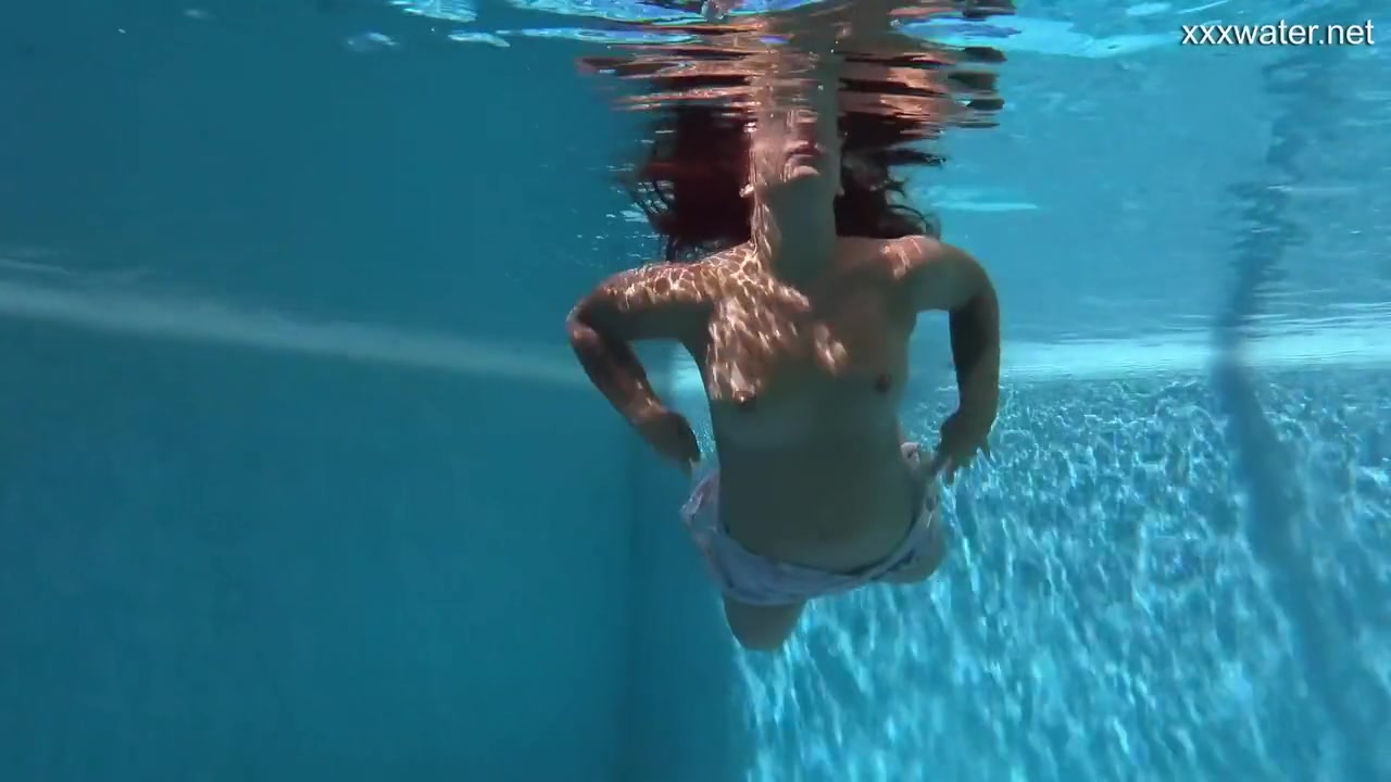 Enjoys Her Sweet Hot Body In The Pool Her Name Puzan Bruhova