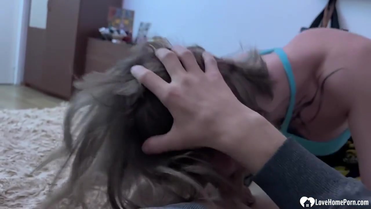 Dick Sucking By Brunette Babe
