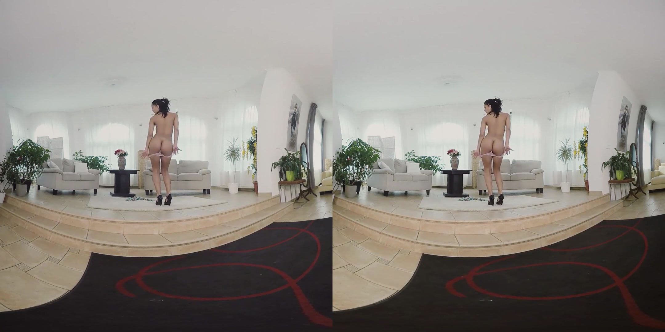 Isabella Chrystin in Leggy, Ebony Babe Teases Her Pussy - BravoModelsMedia