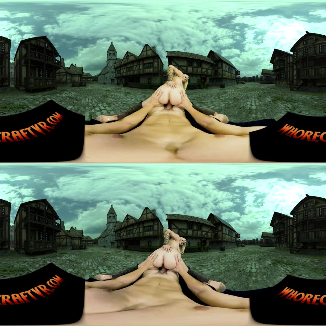 The Green Dragon; Busty Blonde Pornstar Cosplay