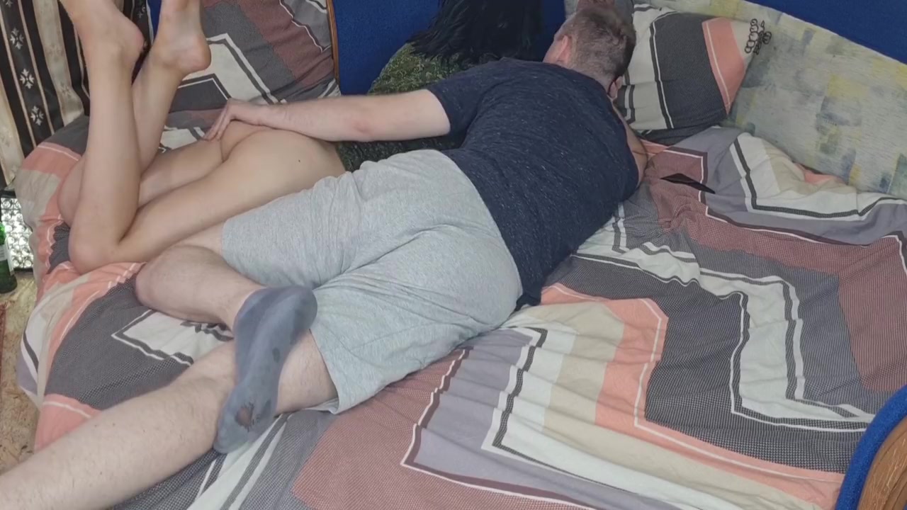 Hot Threesome With Husband And Friend. Anal Sex
