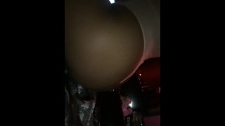 Behind the scenes stripper