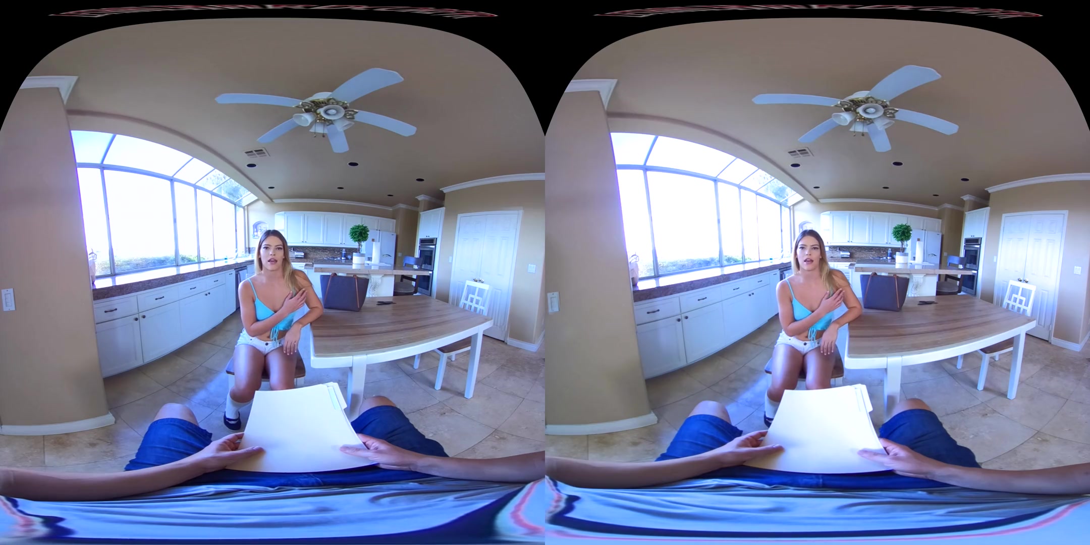Nanny With a Round Fanny - Cute teen 18+ Hardcore POV