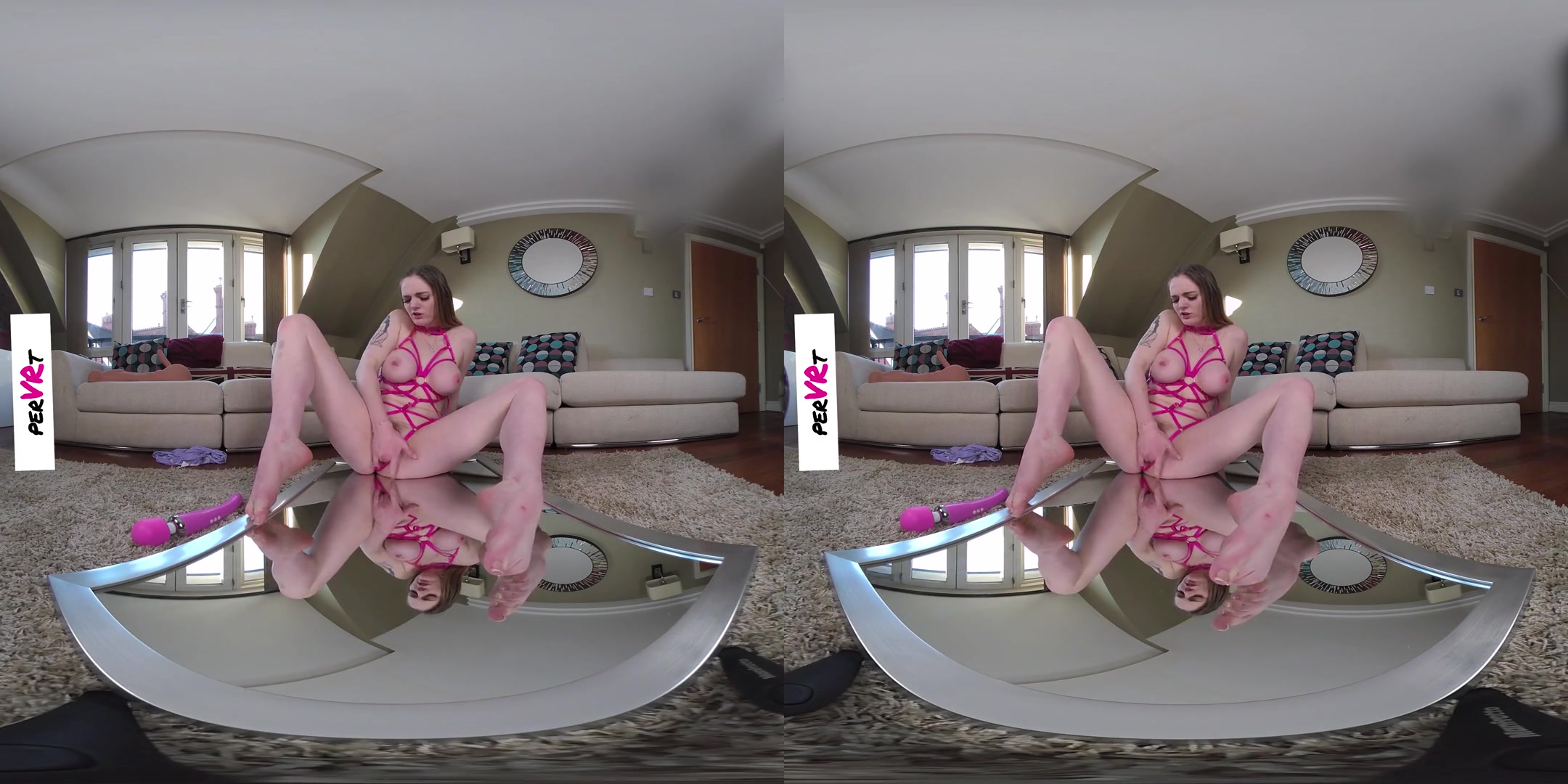 The Busty Brit is Back Mirror