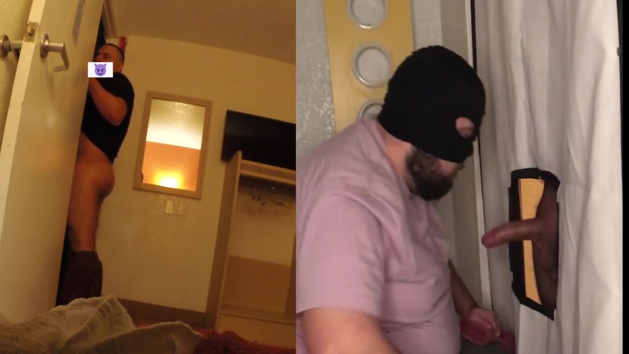Straight Married Guy With Bubble Butt Gets Drained At Glory Hole