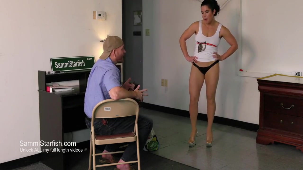 Sammi Starfish And Hooters Waitress In Facefuck - 4k 6 Min