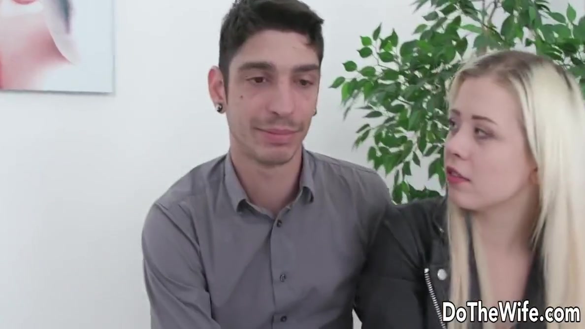 Hot Petite Wife Swallows In Front Of Her Hopeless Cuckold With Anna Rey
