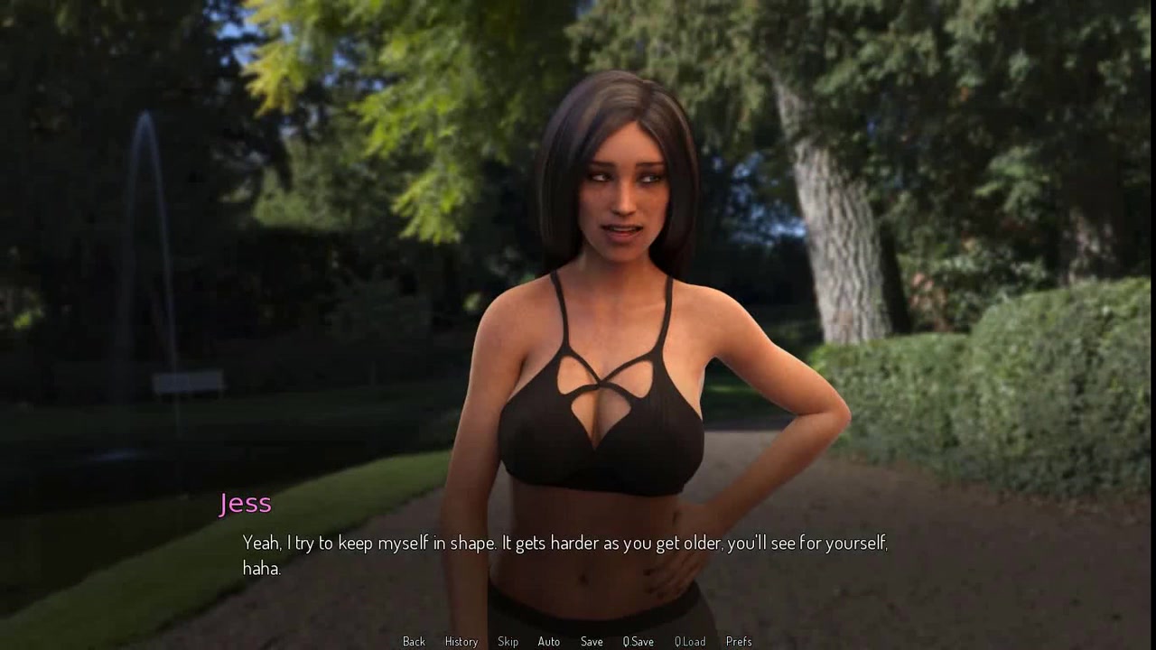 College Bound Sexy Milf In Yoga Pants In The Park Ep22