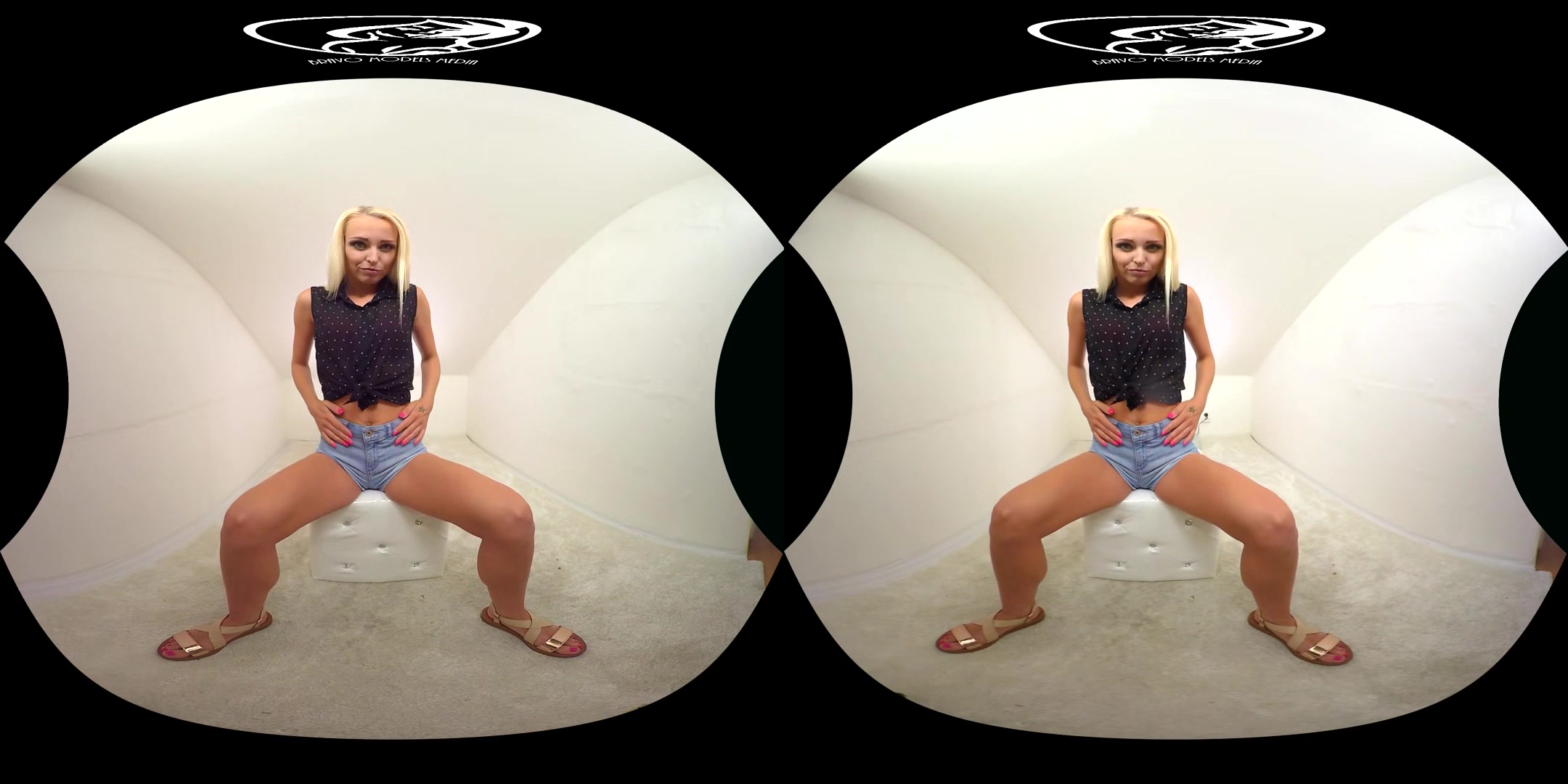 342 - Deborah; Young Fit Blonde Solo With A Toy