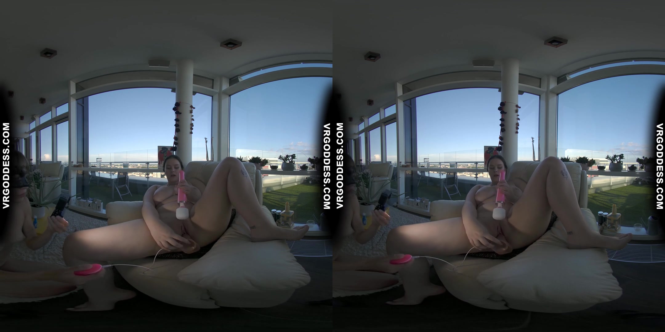 Dirty Female Director Miss Pussycat Dildoing And Hitachi Vibe On Big Tits Vanessa Klein Private Time