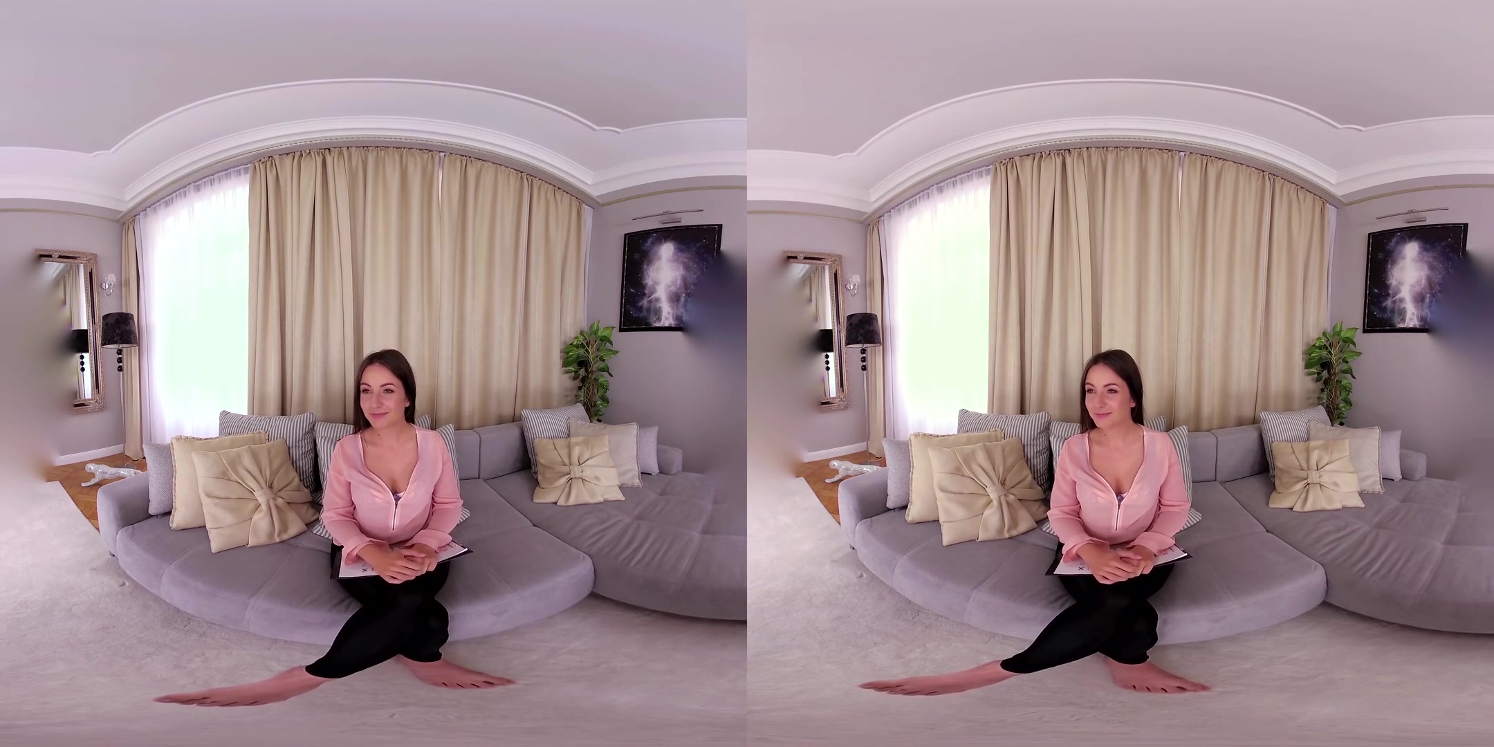 Horny Brunette - Petite Amateur First Timer - SexLikeReal