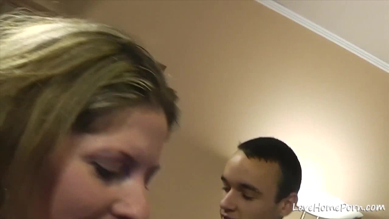 Small tits blonde chick loves to get fucked