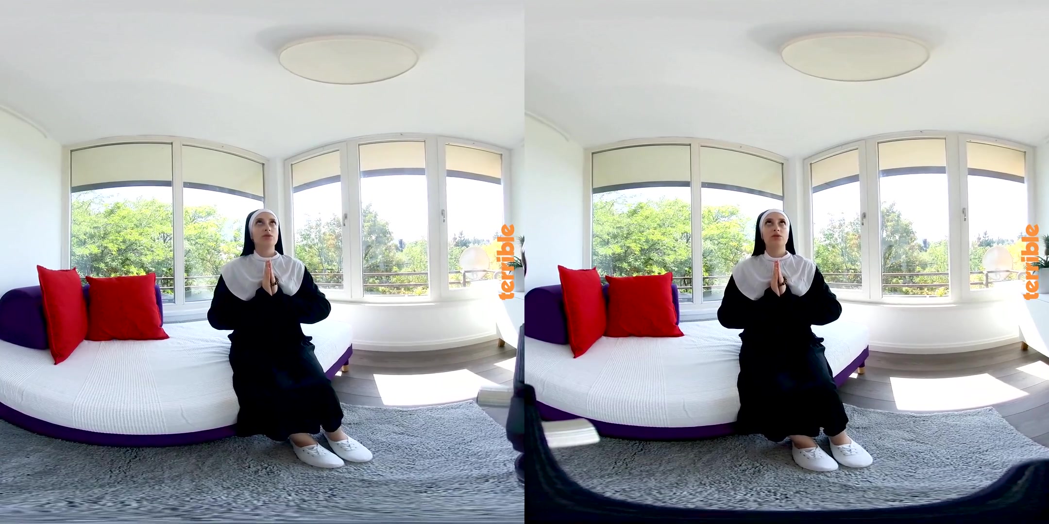 Nun Acts Like a Slut