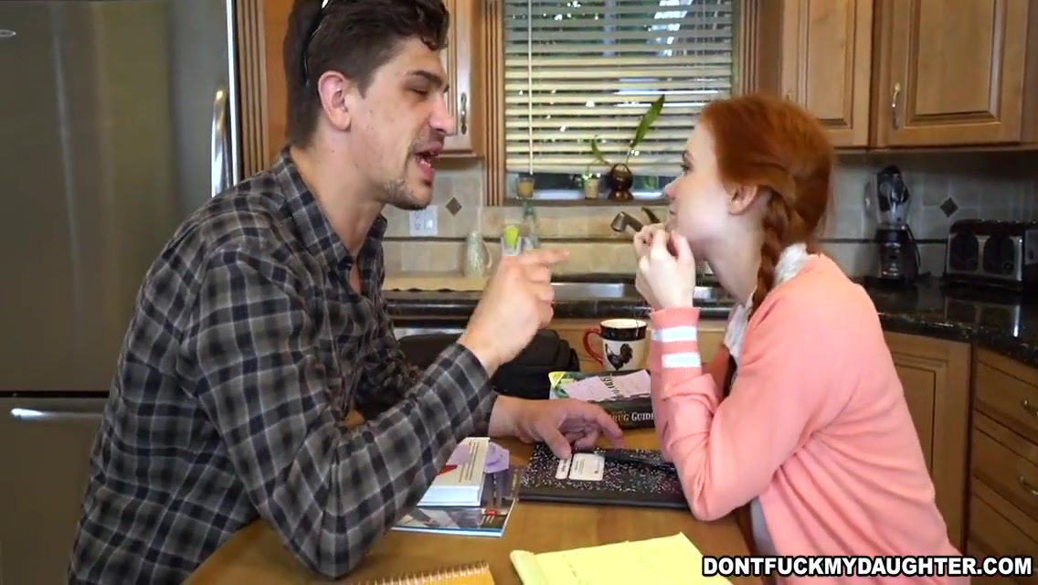 Cute Redhead Sucks Off Her Tutor 5 Min