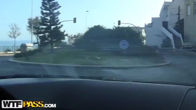 Steamy pickup fuck with a dark brown bombshell