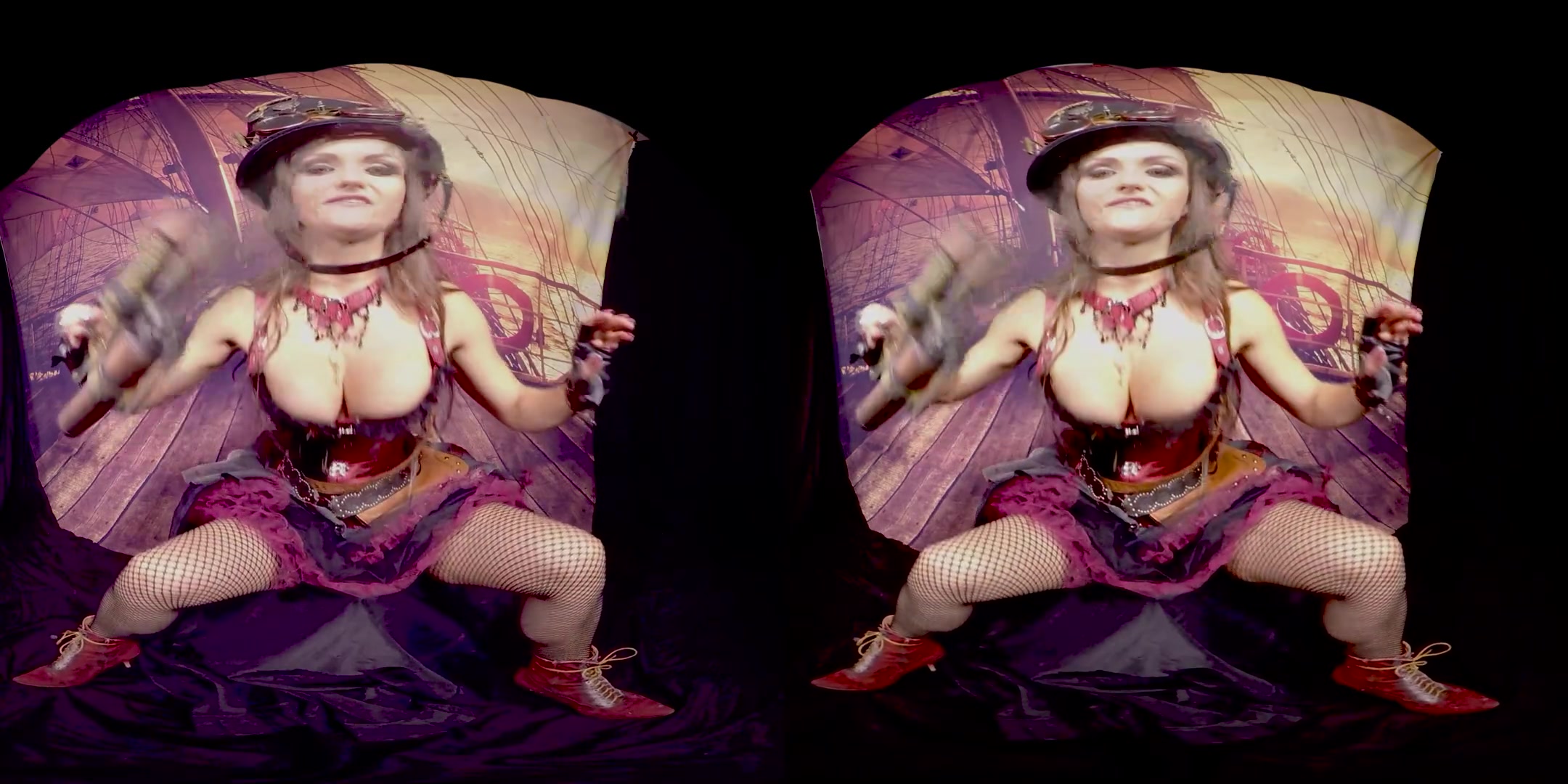 400 - Barbara Bieber; Busty Babe Cosplay Solo - SexLikeReal